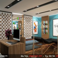 Thiết kế salon tattoo - Chị Quyên